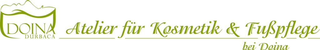 Das Bild zeigt das Logo von DOINA DURBACA Atelier für Kosmetik & Fuspflege by Doina